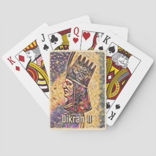 Armenian King Dikran II Classic Playing Cards
