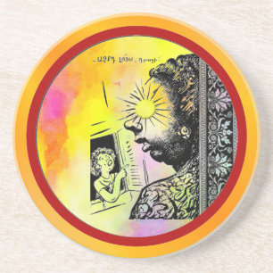 Armenian Saying Beverage Coaster