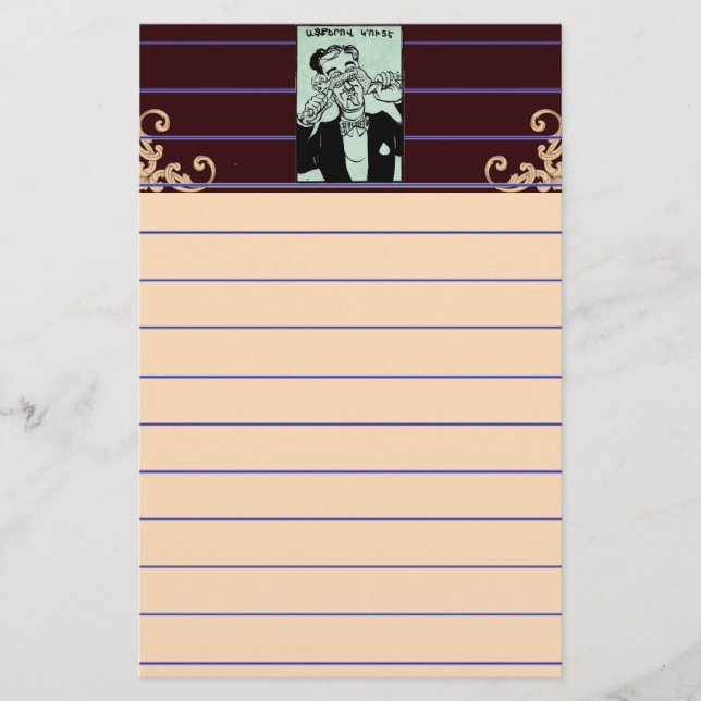 Armenian Saying Stationery (Front)
