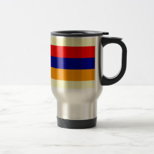 Arménie : Drapeau de la tasse de café arménienn