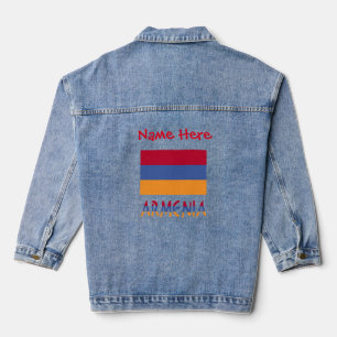 Arménie et drapeau arménien personnalisés pour fem