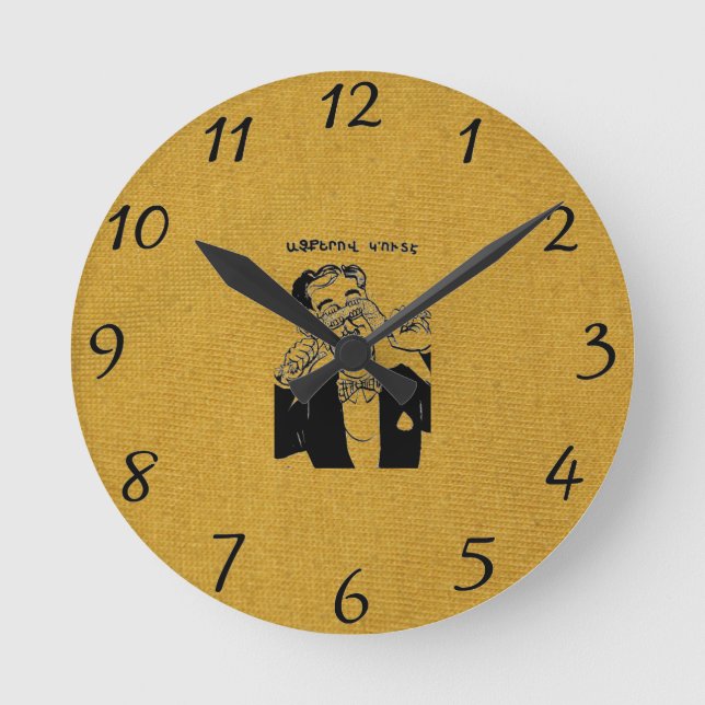 Arménienne Dire Horloge (Recto)