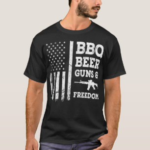 Armes À Bière BBQ Et T-Shirt Indispensable À La