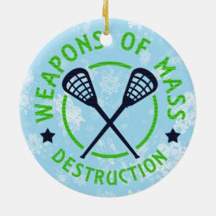 Armes de destruction de crosse Ornement de Noël