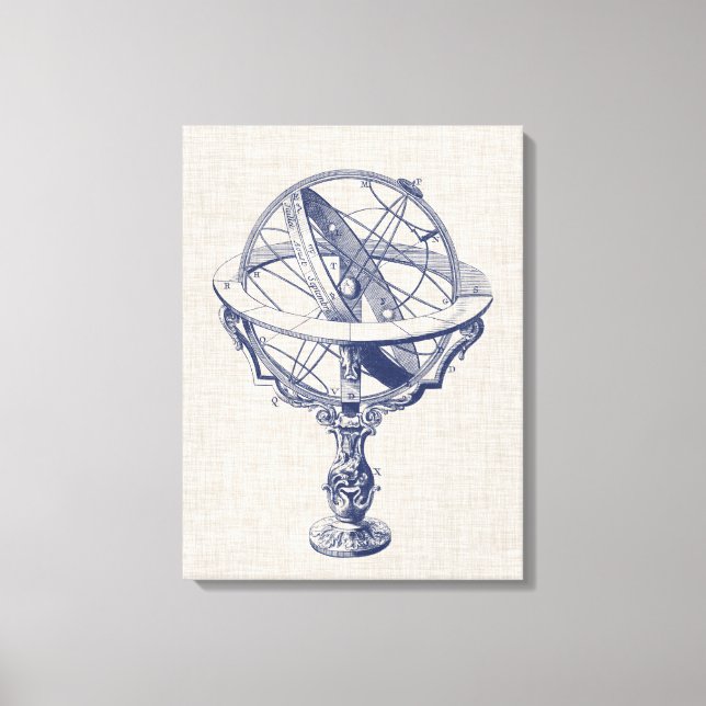 Armillary Sphere Canvas Print (Front)