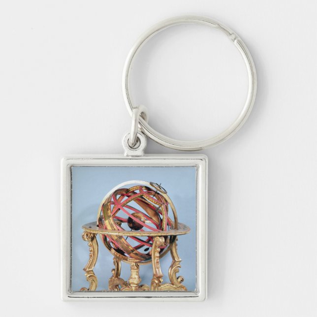 Armillary sphere keychain (Front)