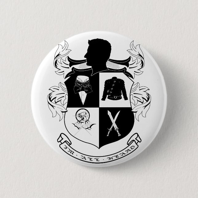 Armitage Army CoA 2 Inch Round Button (Front)