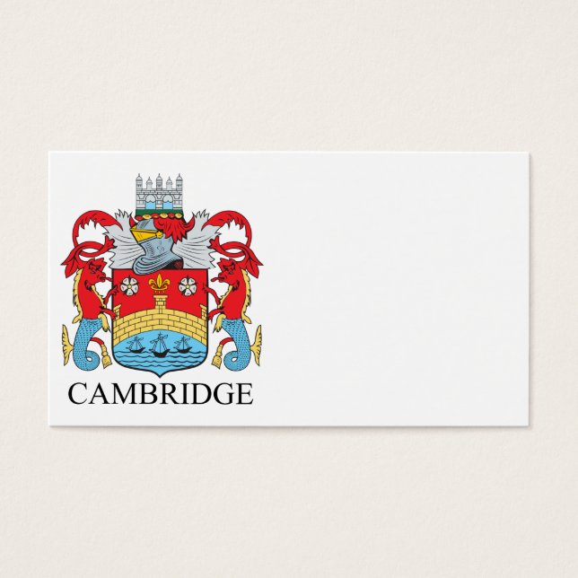 Armoiries de Cambridge (Devant)