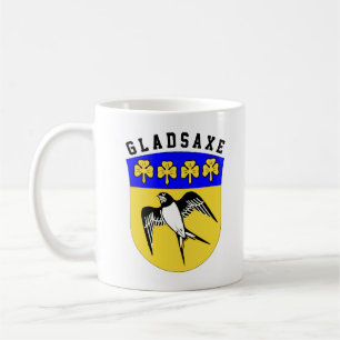 Armoiries de Gladsaxe, Danemark Mug de café