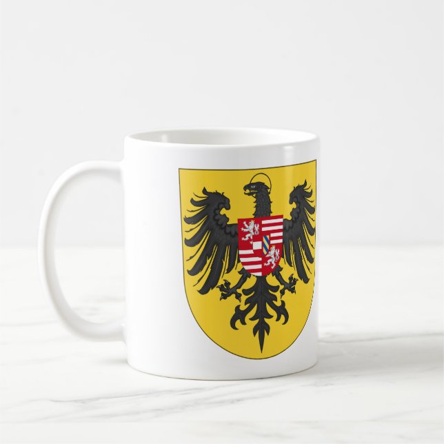 Armoiries de Joseph Ier en tant que roi de la Mug  (Gauche)