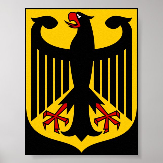 Armoiries de l'Allemagne Poster (Devant)