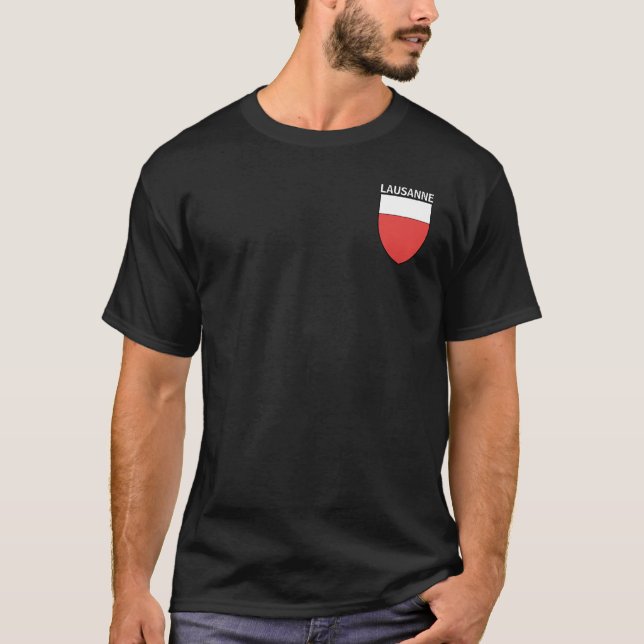 Armoiries de Lausanne, T-shirt SUISSE (Devant)