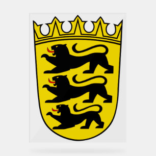 Armoiries de l'État allemand Bade-Wurtemberg