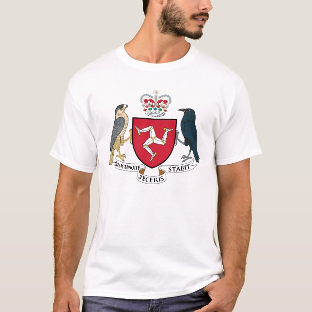 Armoiries de l'île de Man T-shirt (Devant)
