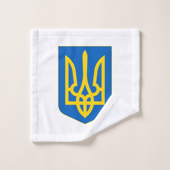 Armoiries de l'Ukraine (Gant de toilette)