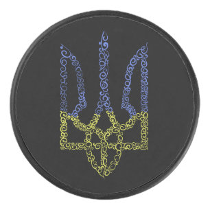 Armoiries de l'Ukraine trident motif de la spirale