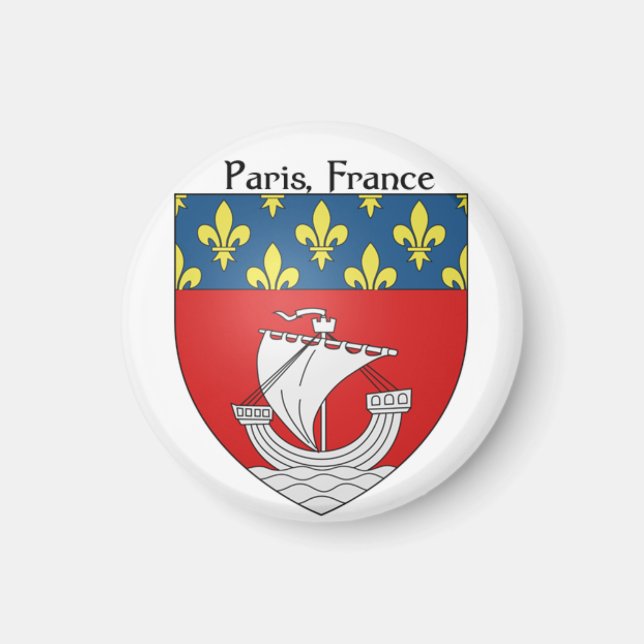 Armoiries de Paris, France Magnet (Devant)