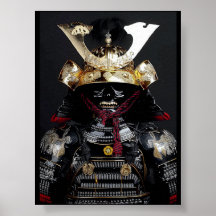 Armoiries de Shogun Samurai Poster Wall Art