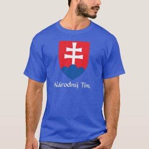 Armoiries de Slovaquie Národný Tím T-Shirt