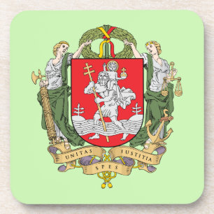 Armoiries de Vilnius, Lituanie Dessous de verre de
