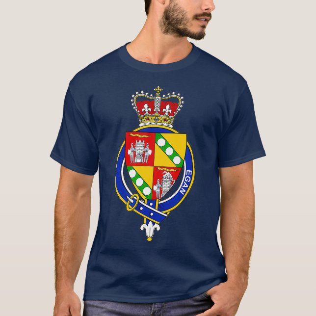 Armoiries d'Egan - T-shirt de la crête de famille (Devant)
