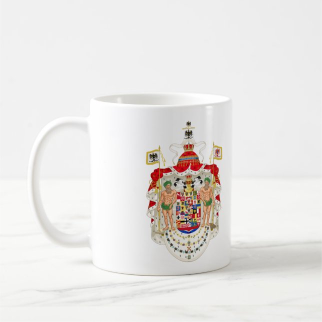 Armoiries Du Royaume De Prusse Mug De Café (Gauche)