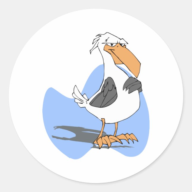 Armondo Albatross Classic Round Sticker (Front)