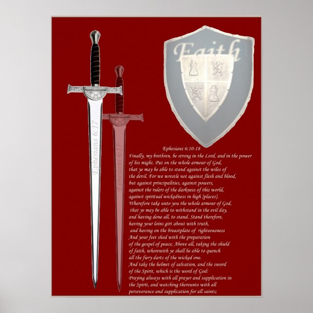 Armor de Dieu grand format poster (Devant)