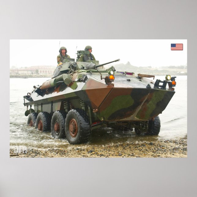 ARMORED PERSONNEL CARRIER – LAV-25 POSTER (Front)