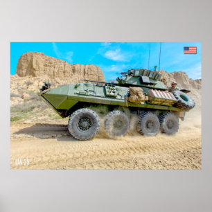 ARMORED PERSONNEL CARRIER – LAV-25 POSTER