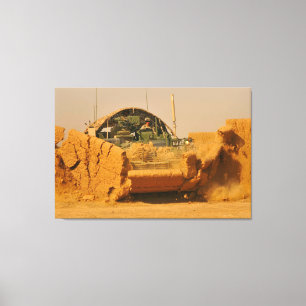 ARMORED PERSONNEL CARRIER - Stryker 32x48 Canvas Print