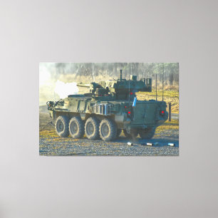 ARMORED PERSONNEL CARRIER - Stryker 40x60 Canvas Print