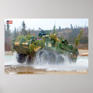 ARMORED PERSONNEL CARRIER - Stryker Poster