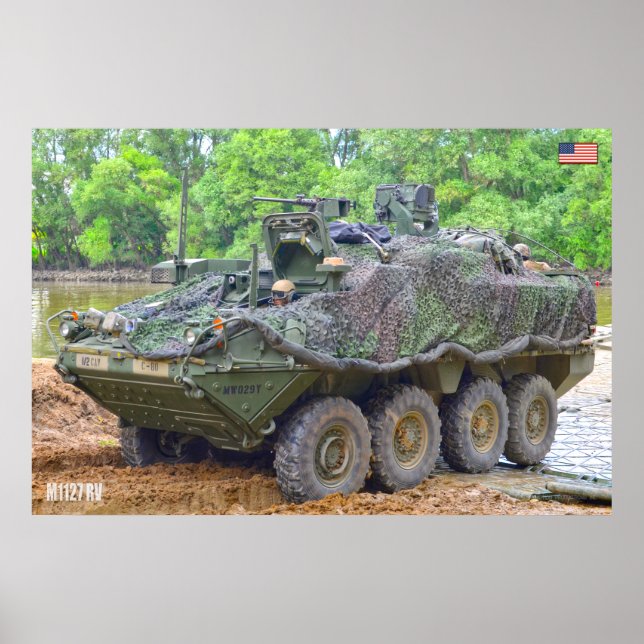 ARMORED PERSONNEL CARRIER - Stryker Poster (Front)