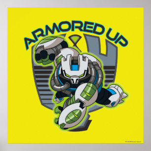Armored Up - Omni-Kix Slapback Poster