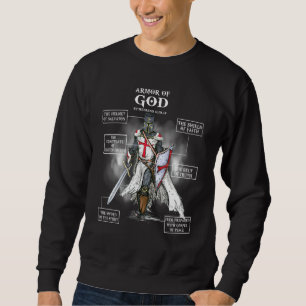 Armour Of God Bible Verse Cool For Religious Chri Sweatshirt