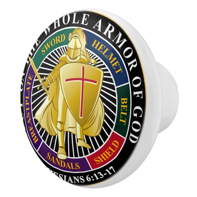 Armour of God Ceramic Knob (Right)