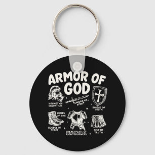 Armour Of God Christian Battle Gear Bible Verse Ep Keychain