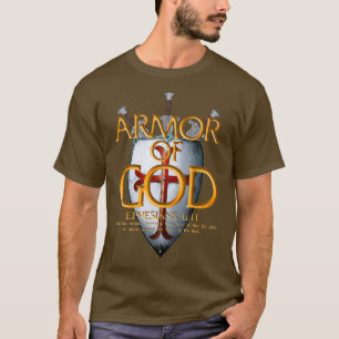 Armour Of God Ephesians Bible Verse Religious T-Shirt