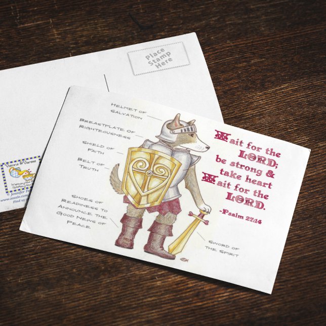 Armour of God Inspirational Postcard (Creator Uploaded)