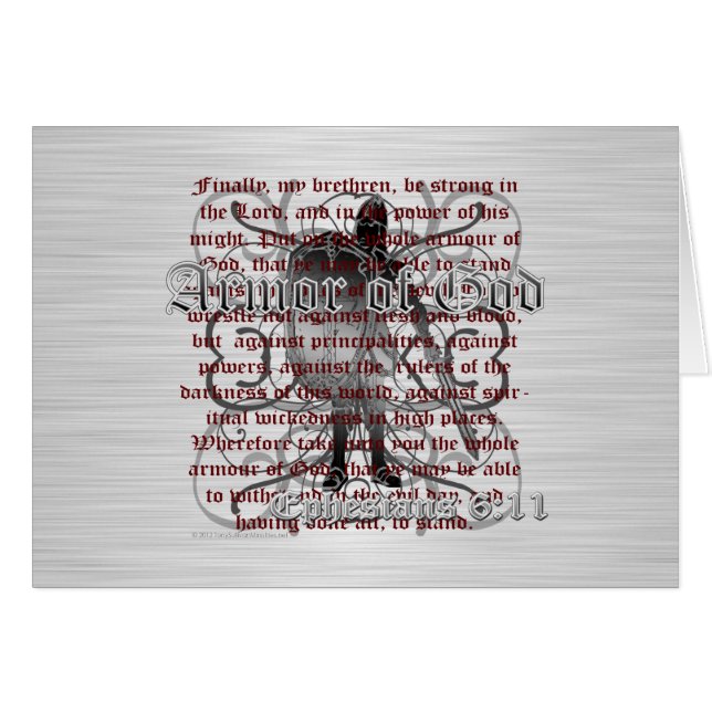 Armour of God Soldier (Front Horizontal)