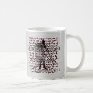 Armour of God Soldier Coffee Mug