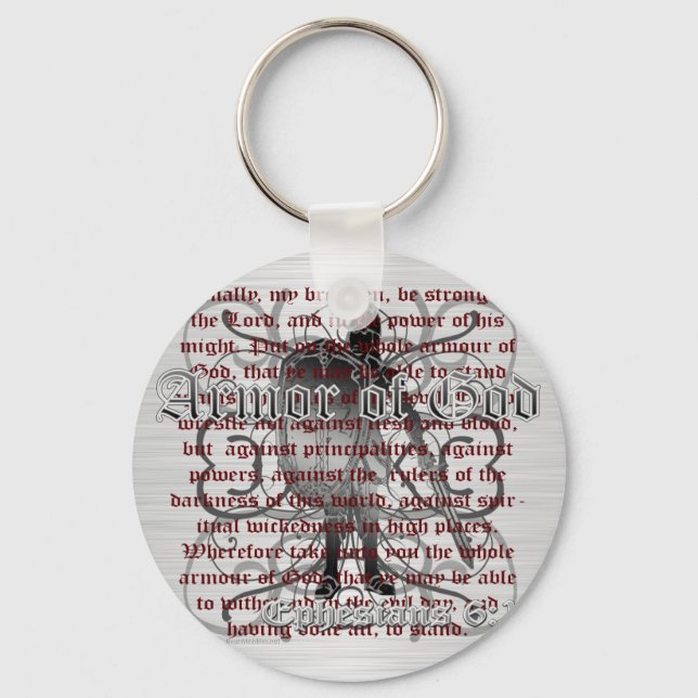 Armour of God Soldier Keychain (Front)