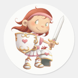 Armour of God stickers - Girl