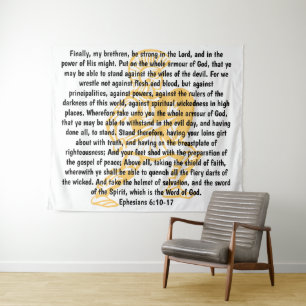 Armour of God   Tapestry