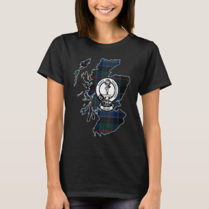 Armour Scottish Surname Family Crest Tartan And Mo T-Shirt