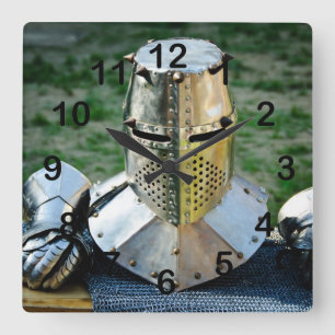 Armour Square Wall Clock