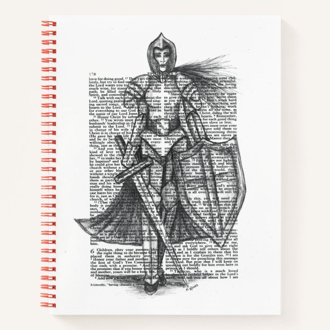 Armour Up College Line Notebook (Front)