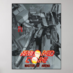 Armoured Core Master of the Arena artwork Poster