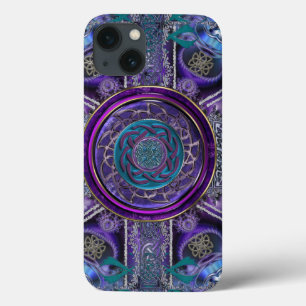Armoured Fractal Tapestry Celtic Knot iPad Air iPhone 13 Case